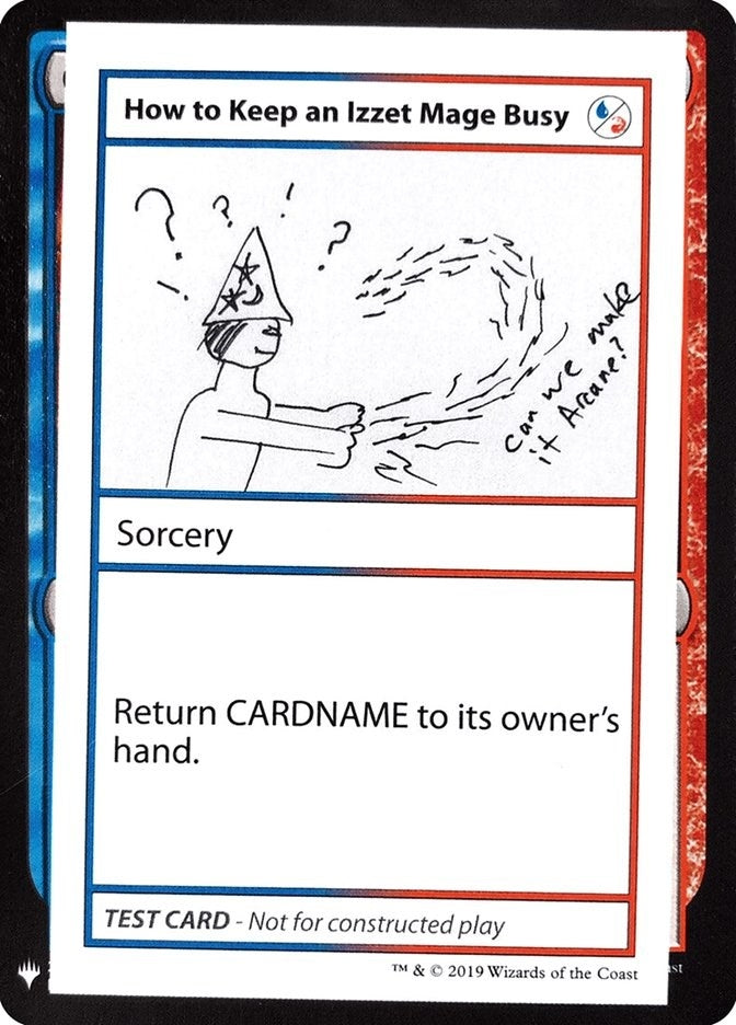 Image for How to Keep an Izzet Mage Busy [Mystery Booster: Convention Edition Exclusives]