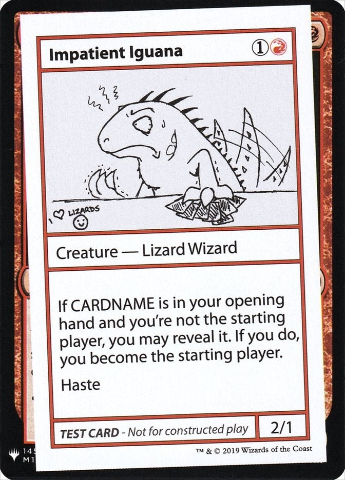 Image for Impatient Iguana [Mystery Booster: Convention Edition Exclusives]
