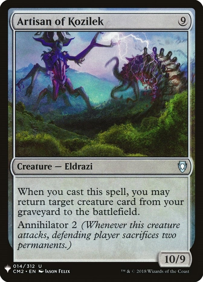 Image for Artisan of Kozilek (14) [The List Reprints]