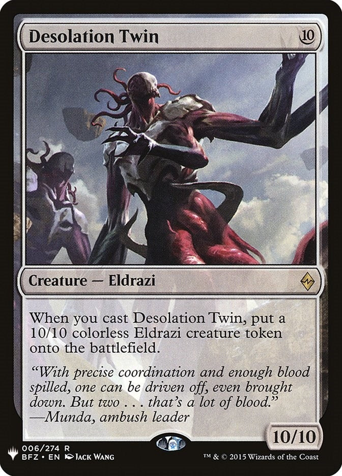 Image for Desolation Twin (6) [The List Reprints]