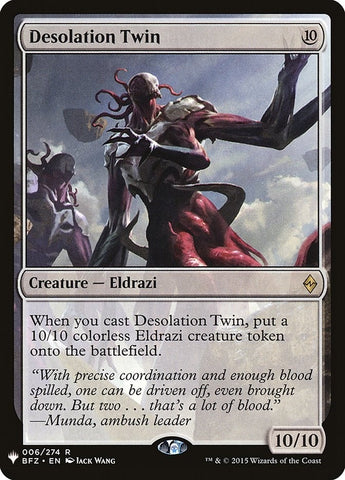 Image for Desolation Twin (6) [The List Reprints]