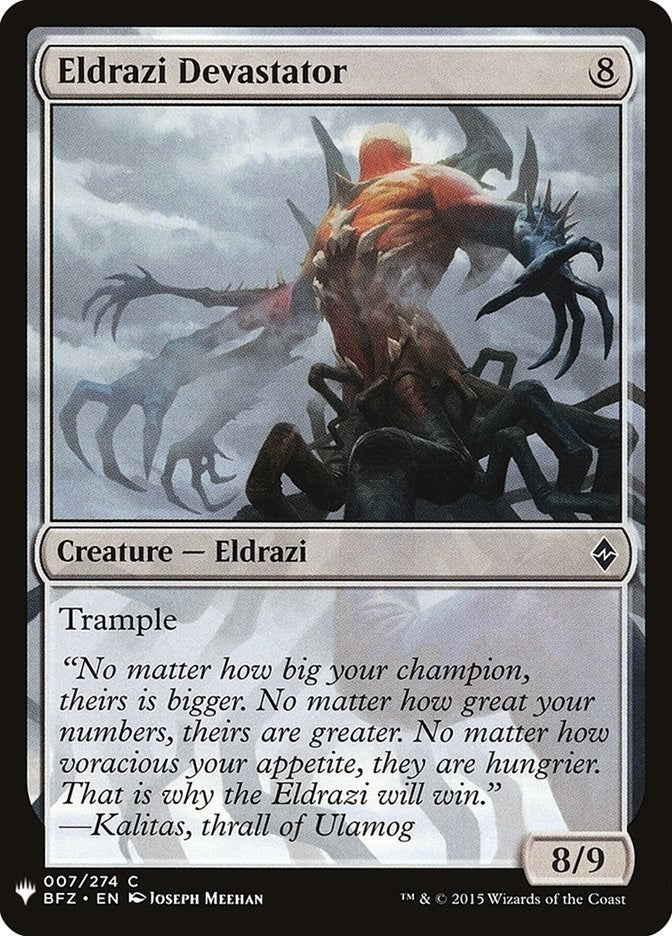 Image for Eldrazi Devastator (7) [The List Reprints]