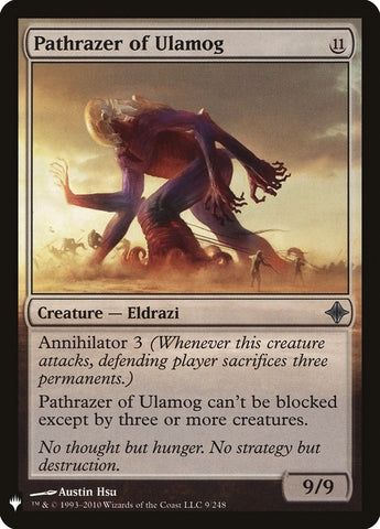 Image for Pathrazer of Ulamog (9) [The List Reprints]