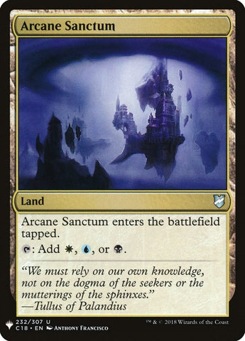 Image for Arcane Sanctum (232) [The List Reprints]