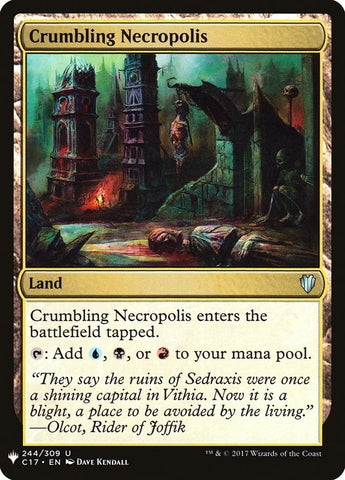 Image for Crumbling Necropolis (244) [The List Reprints]