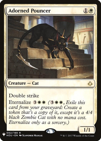 Image for Adorned Pouncer (2) [The List Reprints]