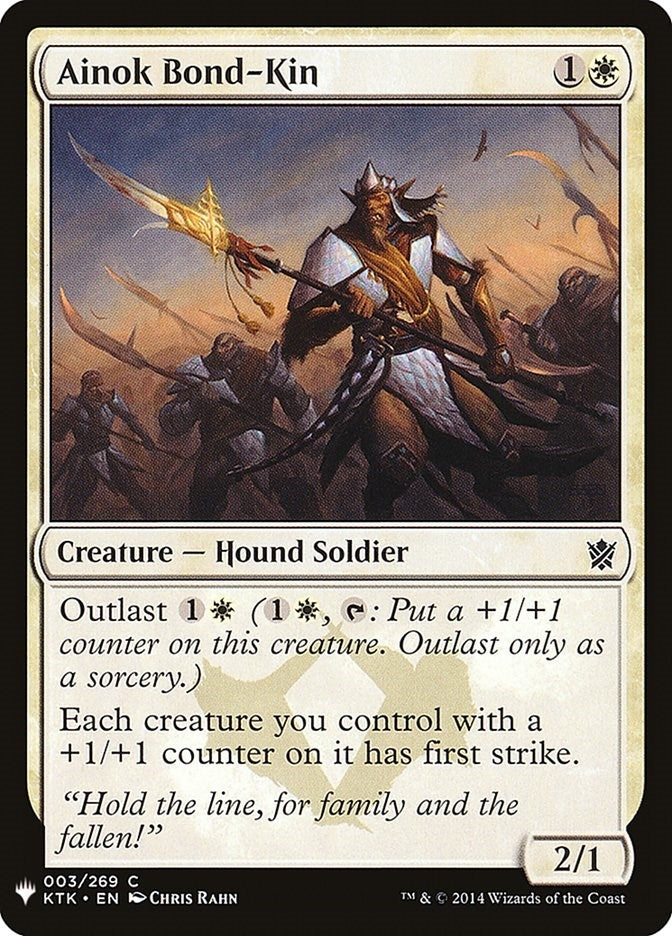 Image for Ainok Bond-Kin (3) [The List Reprints]