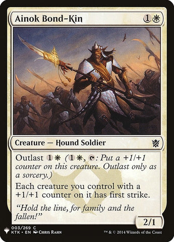 Image for Ainok Bond-Kin (3) [The List Reprints]