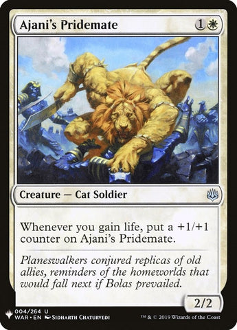 Image for Ajani's Pridemate (4) [The List Reprints]