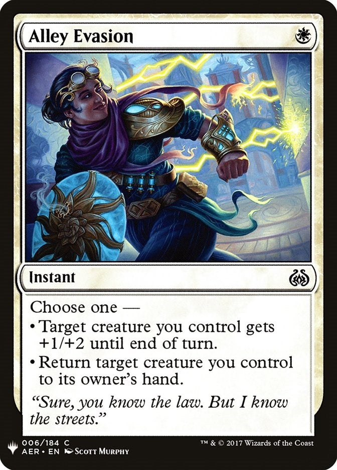 Image for Alley Evasion (6) [The List Reprints]