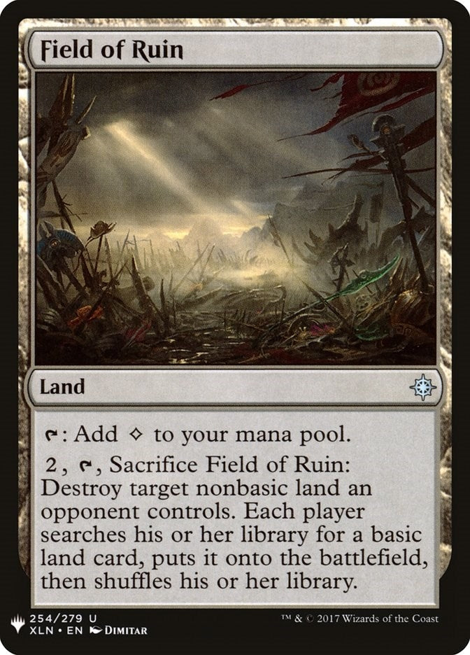 Image for Field of Ruin (254) [The List Reprints]