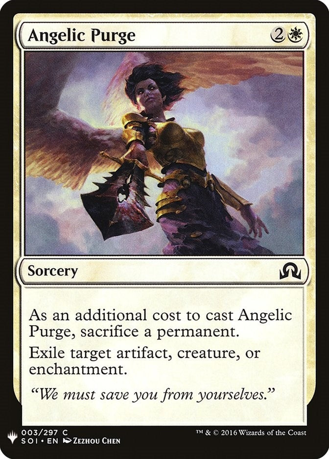 Image for Angelic Purge (3) [The List Reprints]