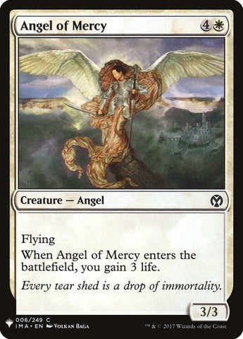 Image for Angel of Mercy (6) [The List Reprints]