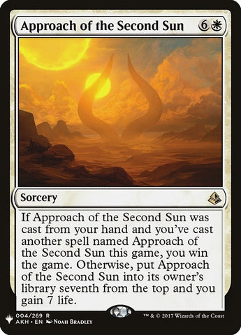 Image for Approach of the Second Sun (4) [The List Reprints]