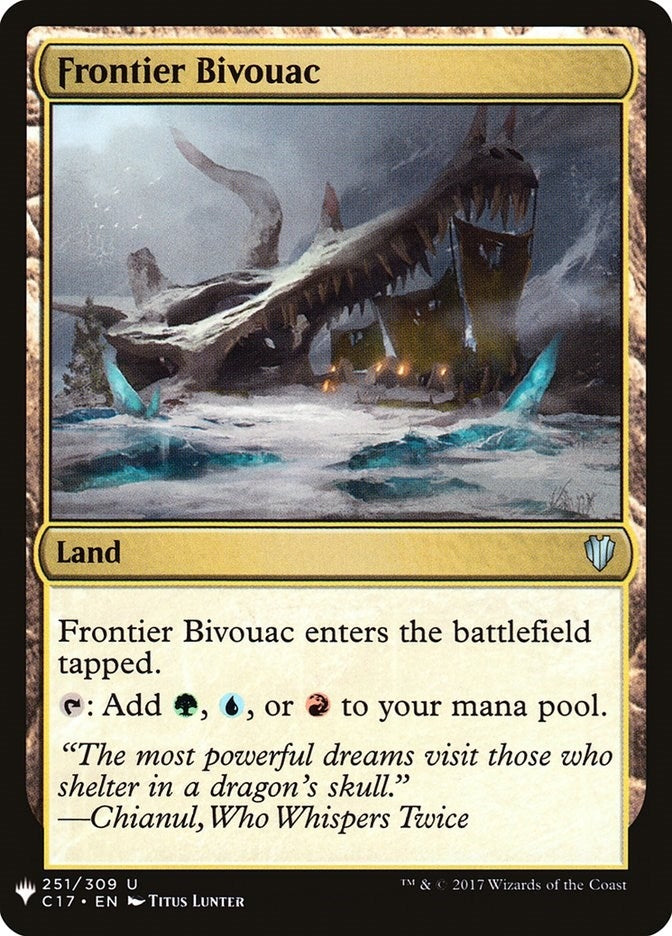 Image for Frontier Bivouac (C17) (251) [The List Reprints]