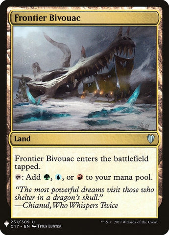 Image for Frontier Bivouac (C17) (251) [The List Reprints]