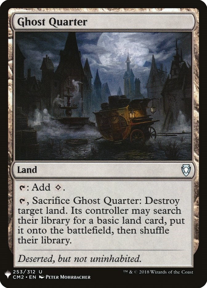 Image for Ghost Quarter (CM2) (253) [The List Reprints]