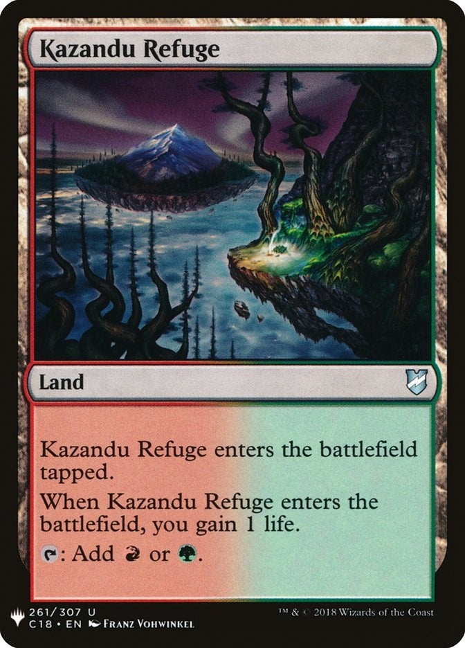 Image for Kazandu Refuge (261) [The List Reprints]