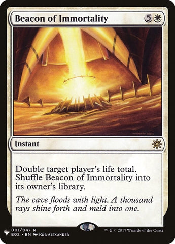 Image for Beacon of Immortality (1) [The List Reprints]