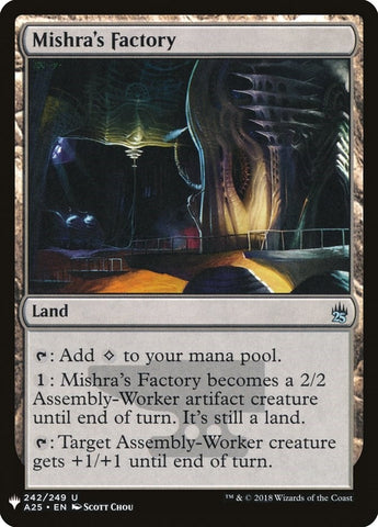 Image for Mishra's Factory (A25) (242) [The List Reprints]