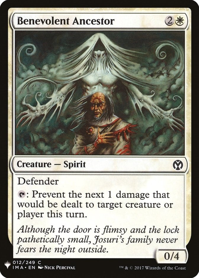 Image for Benevolent Ancestor (12) [The List Reprints]