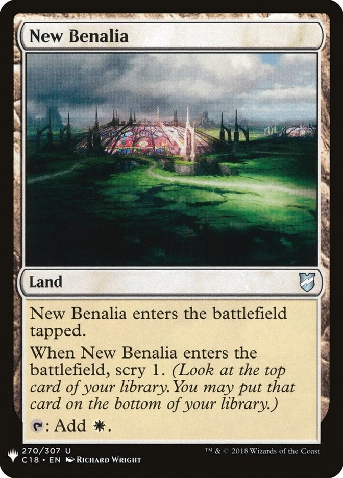 Image for New Benalia (270) [The List Reprints]