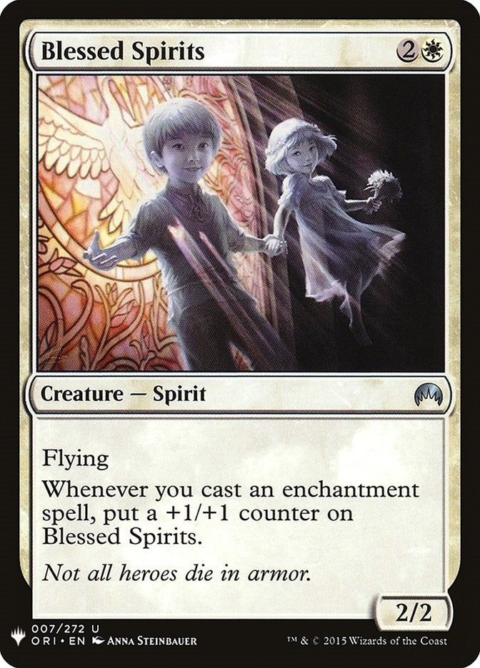 Image for Blessed Spirits (7) [The List Reprints]