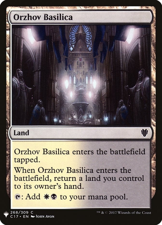 Image for Orzhov Basilica (268) [The List Reprints]