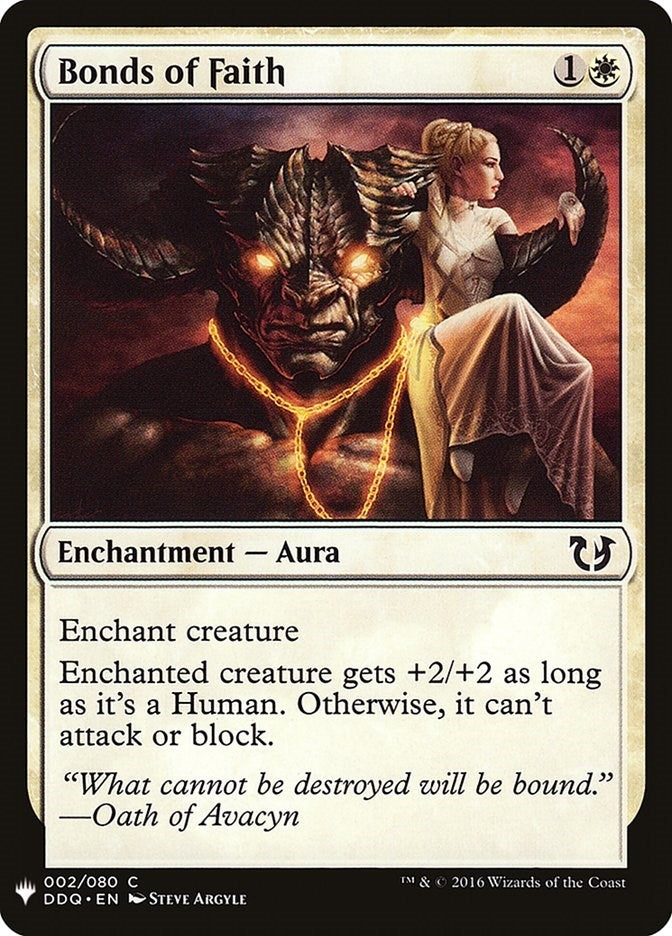 Image for Bonds of Faith (2) [The List Reprints]