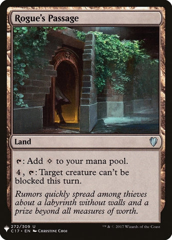 Image for Rogue's Passage (C17) (272) [The List Reprints]