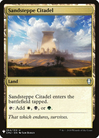 Image for Sandsteppe Citadel (CM2) (264) [The List Reprints]