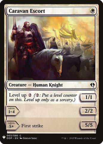 Image for Caravan Escort (3) [The List Reprints]