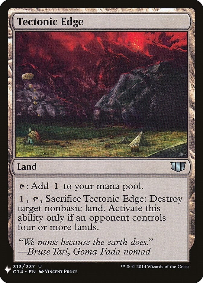 Image for Tectonic Edge (313) [The List Reprints]