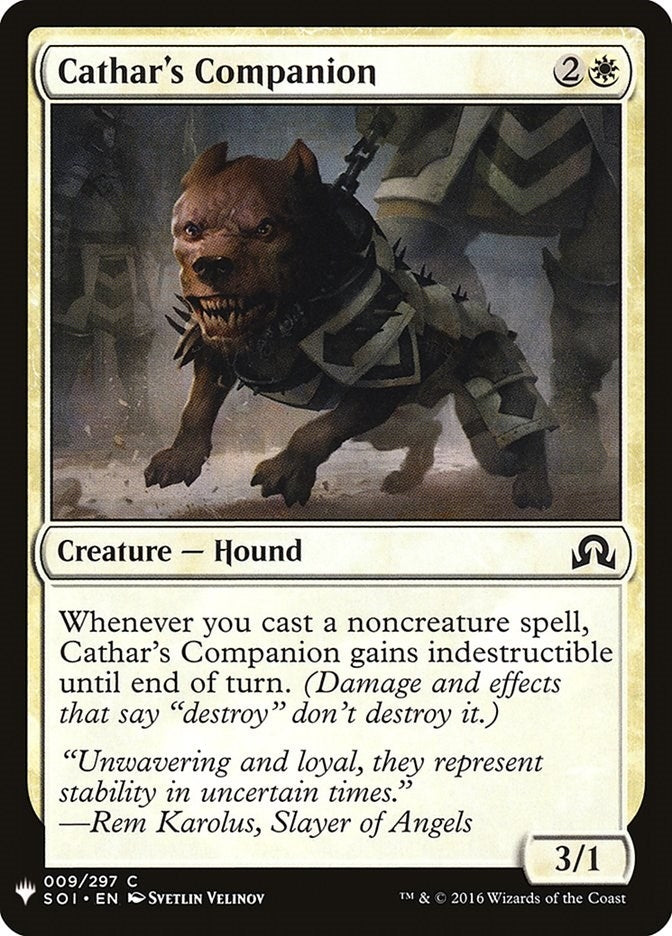 Image for Cathar's Companion (9) [The List Reprints]