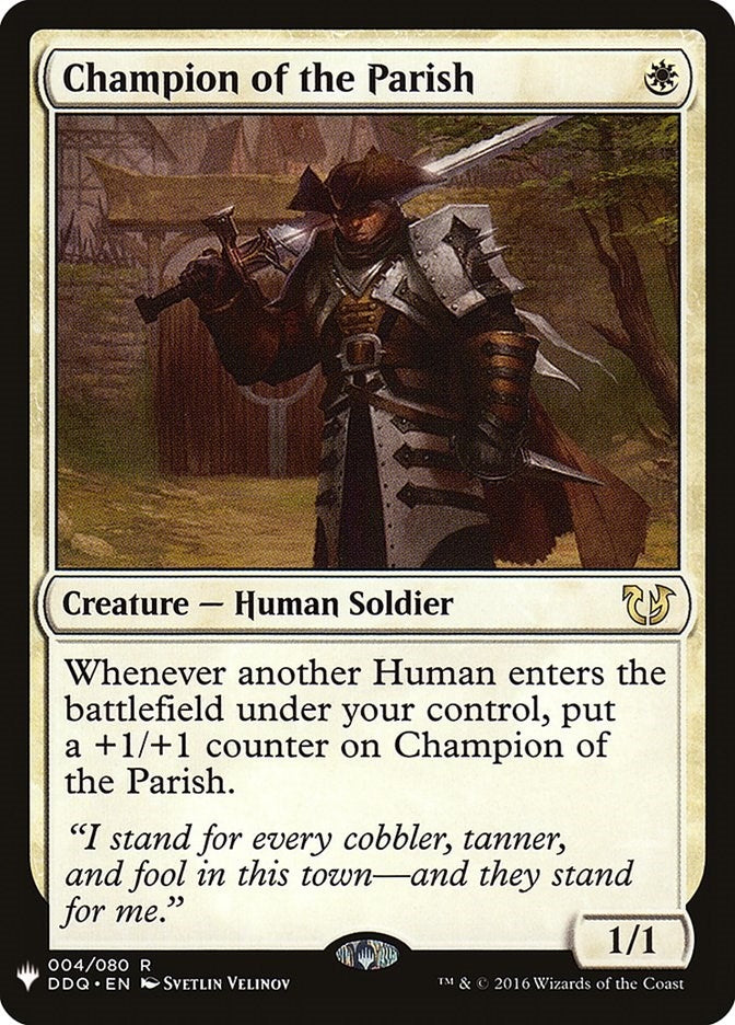 Image for Champion of the Parish (4) [The List Reprints]