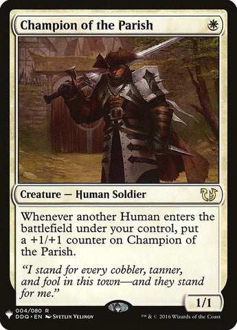 Image for Champion of the Parish (4) [The List Reprints]