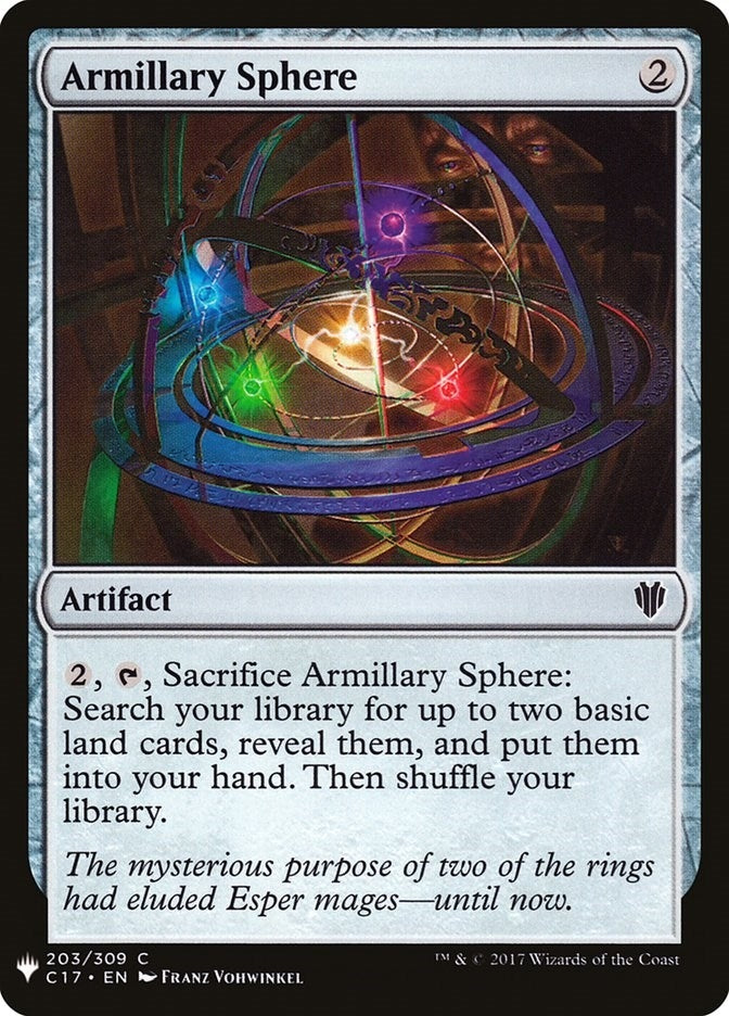 Image for Armillary Sphere (203) [The List Reprints]