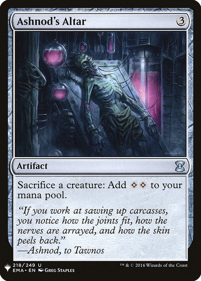 Image for Ashnod's Altar (218) [The List Reprints]