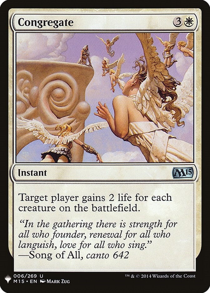 Image for Congregate (6) [The List Reprints]