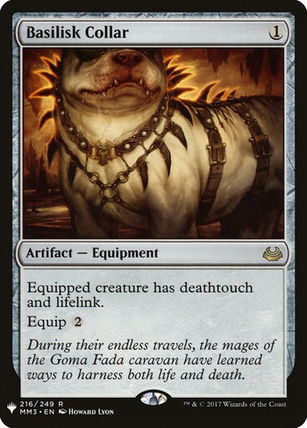 Image for Basilisk Collar (MM3) (216) [The List Reprints]