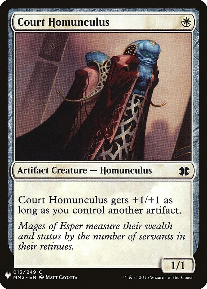 Image for Court Homunculus (13) [The List Reprints]