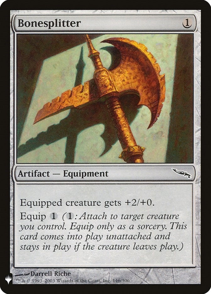 Image for Bonesplitter (146) [The List Reprints]