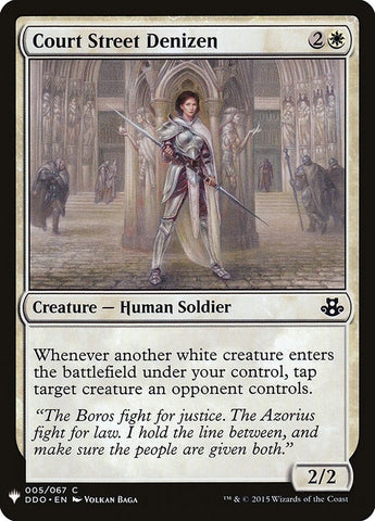 Image for Court Street Denizen (5) [The List Reprints]
