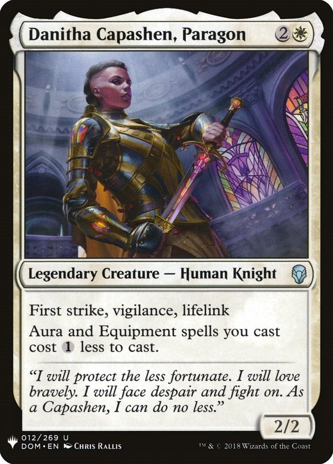 Image for Danitha Capashen, Paragon (12) [The List Reprints]