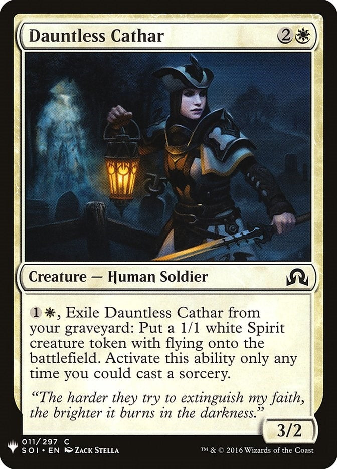 Image for Dauntless Cathar (11) [The List Reprints]