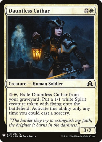 Image for Dauntless Cathar (11) [The List Reprints]