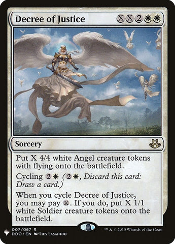 Image for Decree of Justice (7) [The List Reprints]
