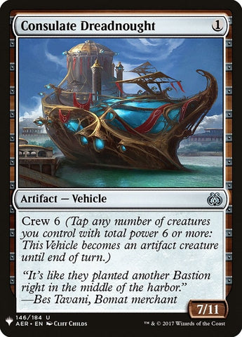 Image for Consulate Dreadnought (146) [The List Reprints]