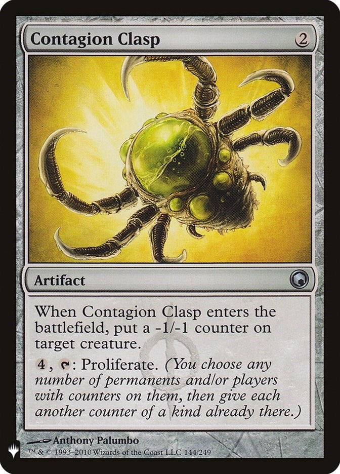 Image for Contagion Clasp (144) [The List Reprints]