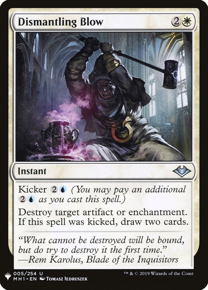 Image for Dismantling Blow (5) [The List Reprints]